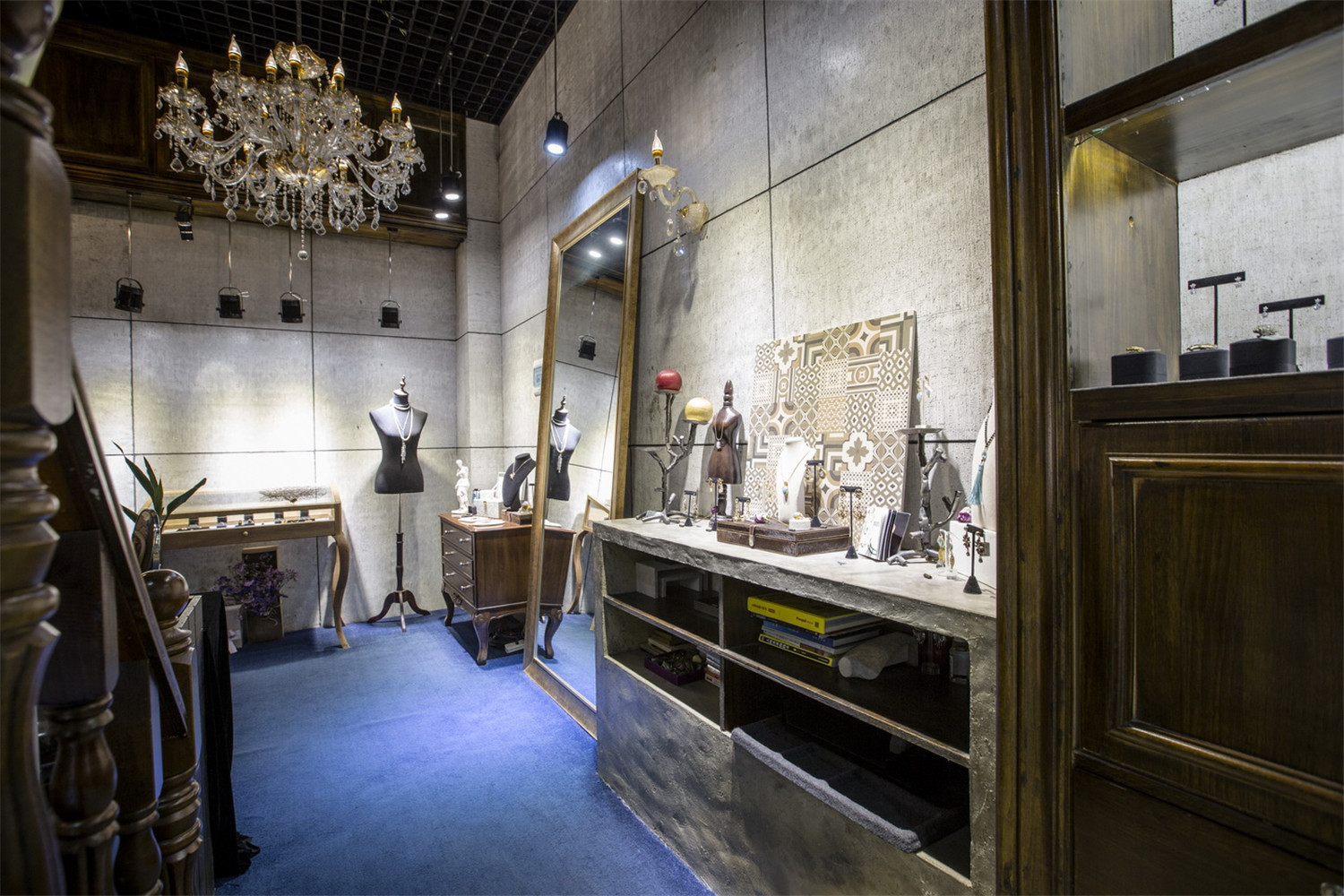 奢華珠寶店裝修設計-第4張圖片-上海古都建筑設計集團