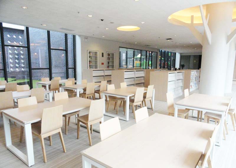 空曠工業(yè)風(fēng)圖書館裝修設(shè)計-第3張圖片-上海古都建筑設(shè)計集團