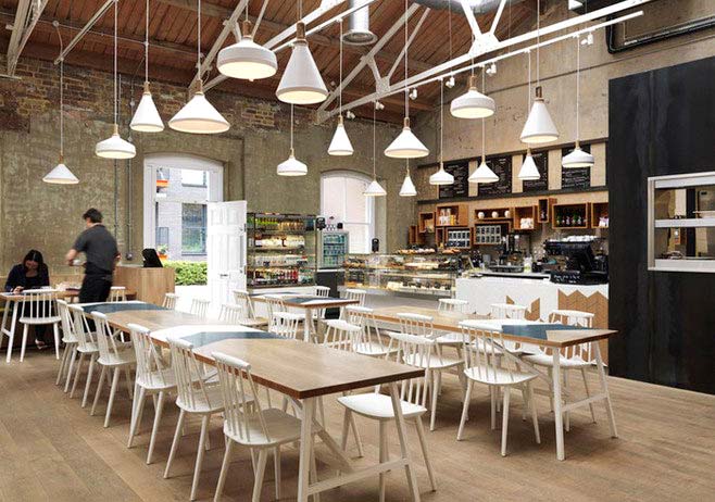 現(xiàn)代簡(jiǎn)約咖啡廳裝修設(shè)計(jì)-第2張圖片-上海古都建筑設(shè)計(jì)集團(tuán)