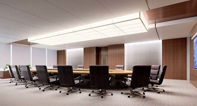 虹口區(qū)現(xiàn)代簡約風格會議室裝修設(shè)計-第2張圖片-上海古都建筑設(shè)計集團