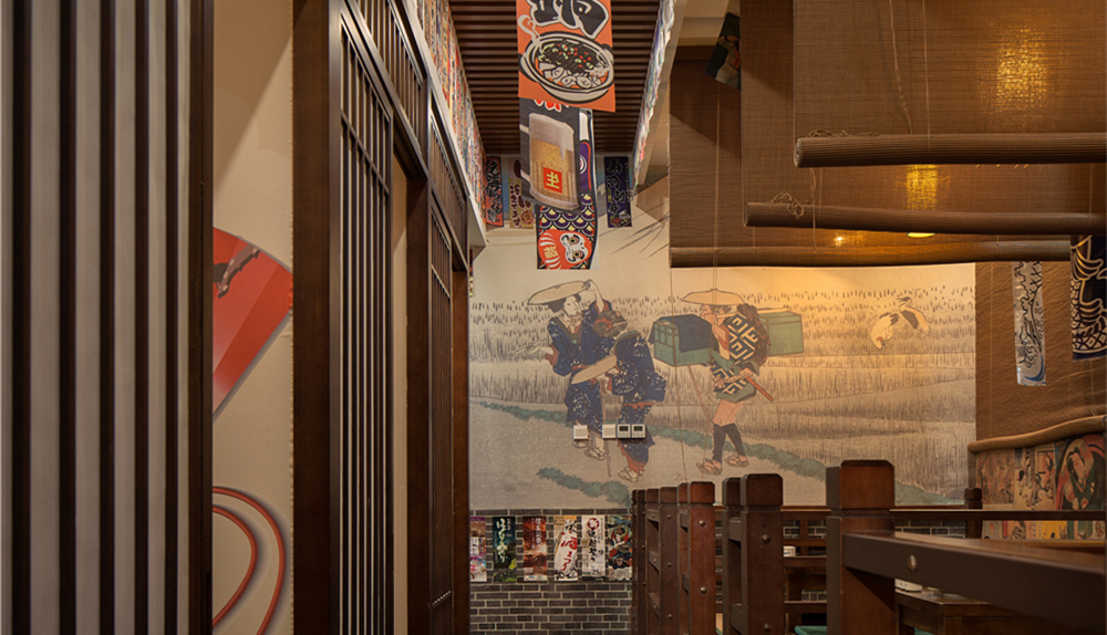 日式居酒屋裝修設(shè)計效果圖-第4張圖片-上海古都建筑設(shè)計集團