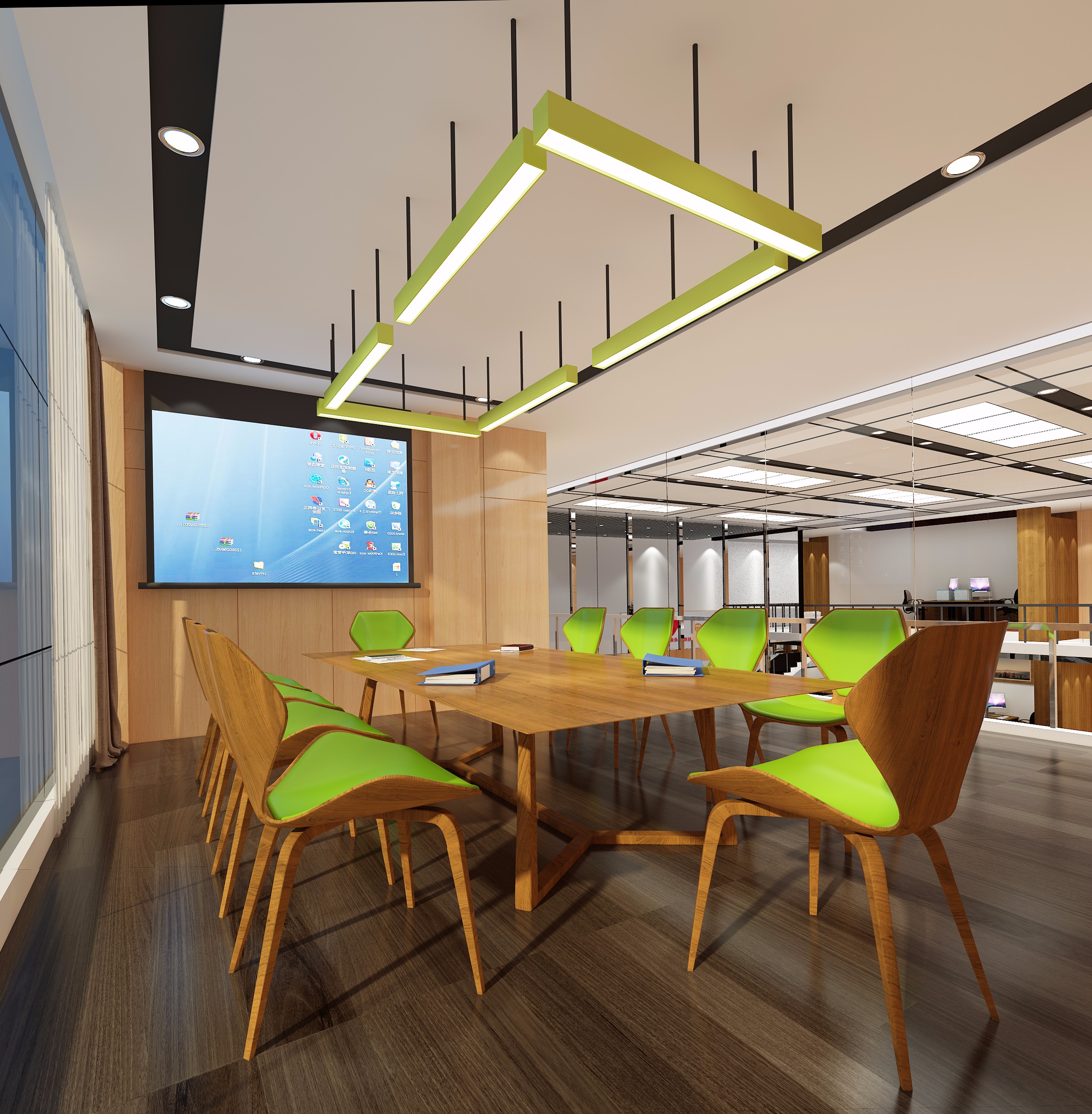 復(fù)式科技風(fēng)格辦公室裝修設(shè)計(jì)-第2張圖片-上海古都建筑設(shè)計(jì)集團(tuán) 復(fù)式科技風(fēng)格辦公室裝修設(shè)計(jì)-第2張圖片-上海古都建筑設(shè)計(jì)集團(tuán)