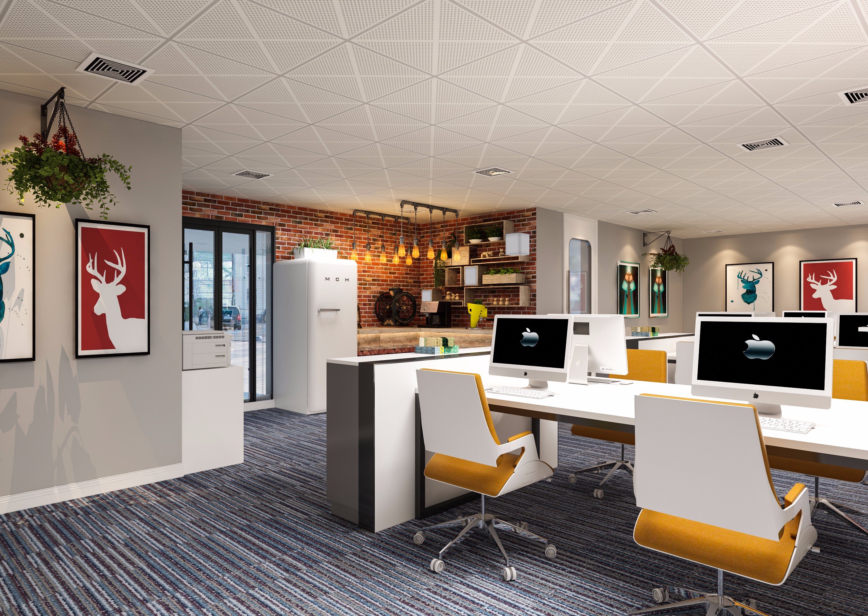 中式休閑辦公室休息區(qū)裝修設計-第5張圖片-上海古都建筑設計集團