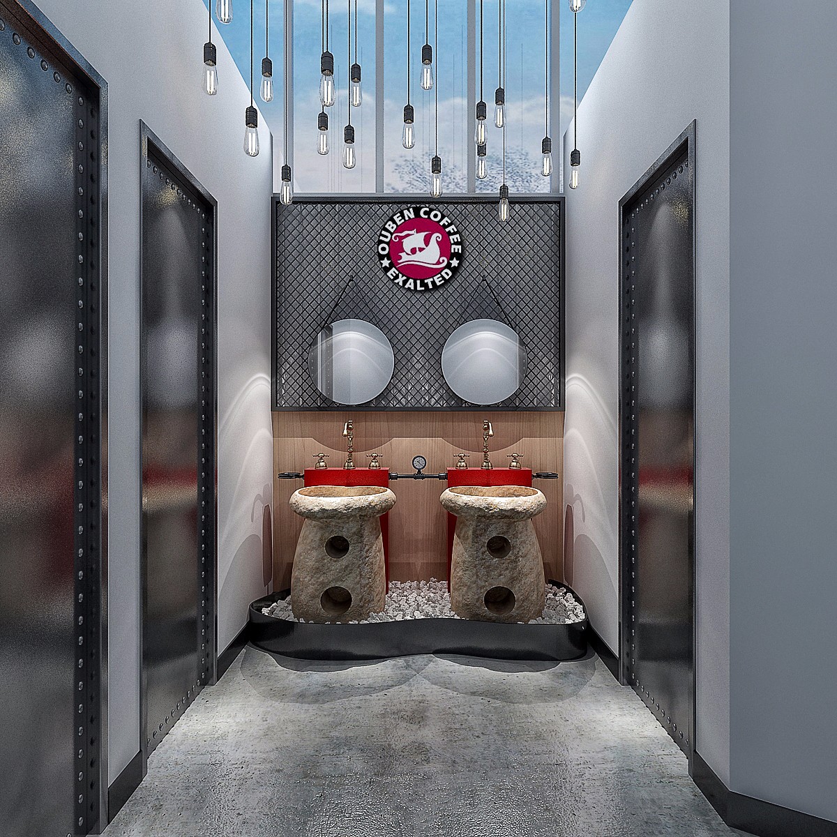 工業(yè)風(fēng)廠房咖啡廳裝修設(shè)計(jì)-第1張圖片-上海古都建筑設(shè)計(jì)集團(tuán)