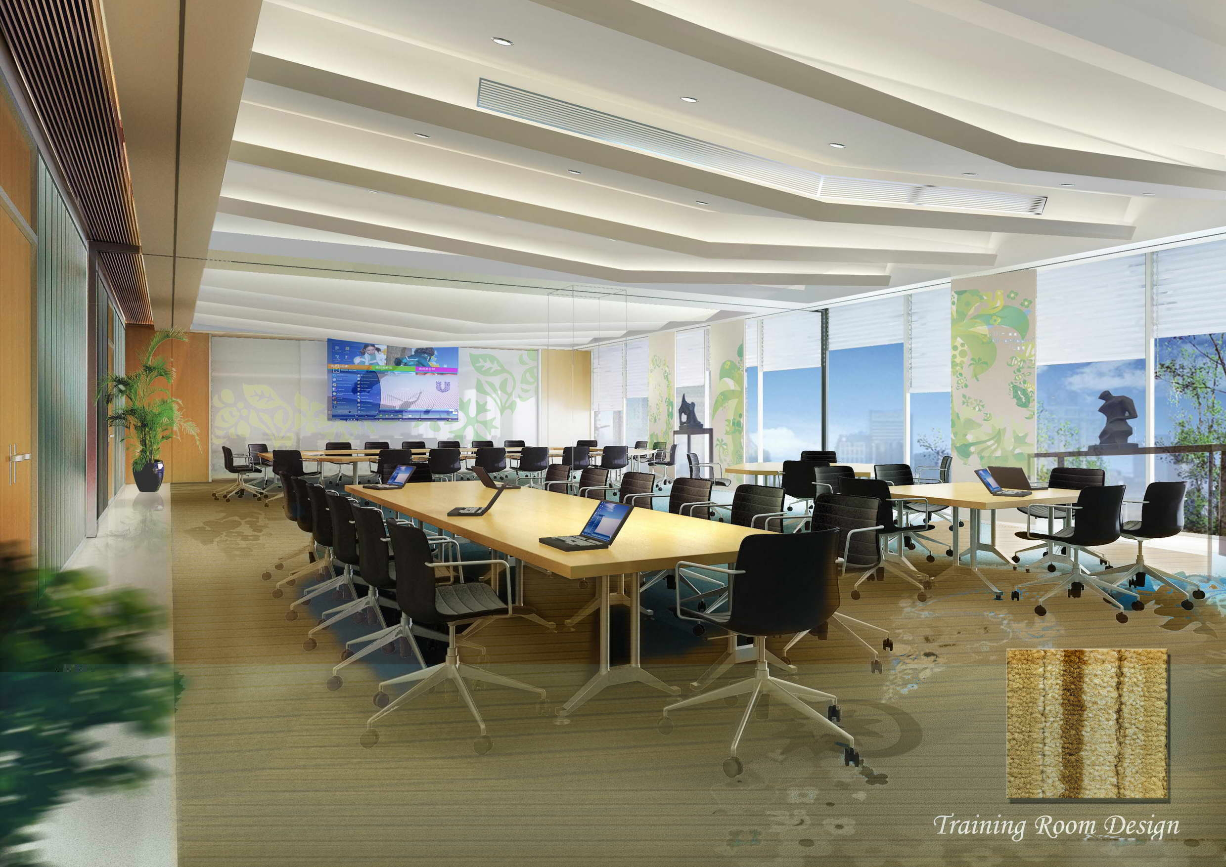 科技研發(fā)中心辦公室裝修設計-第4張圖片-上海古都建筑設計集團 科技研發(fā)中心辦公室裝修設計-第4張圖片-上海古都建筑設計集團