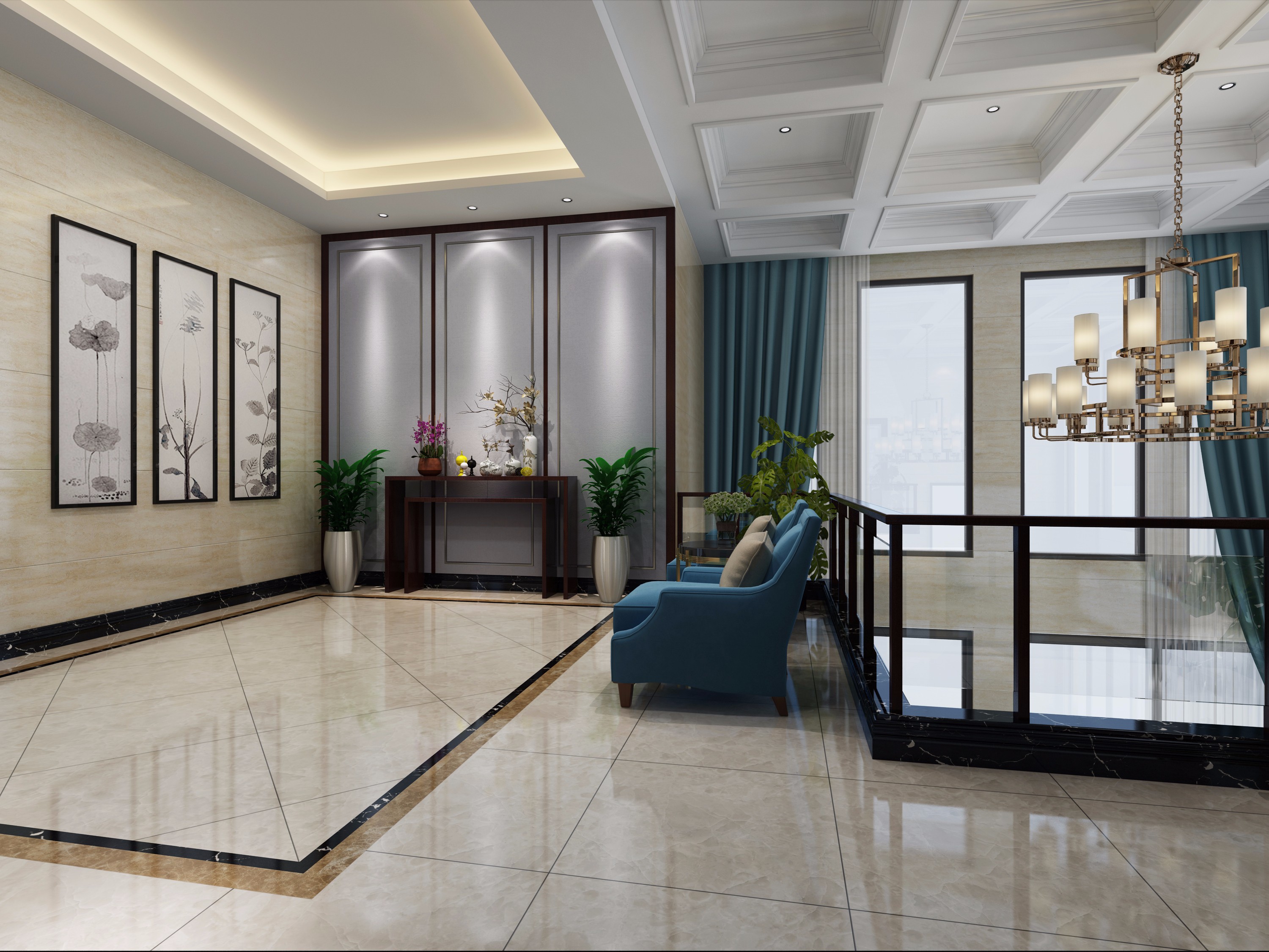 新中式辦公室裝修設(shè)計(jì)-第4張圖片-上海古都建筑設(shè)計(jì)集團(tuán) 新中式辦公室裝修設(shè)計(jì)-第4張圖片-上海古都建筑設(shè)計(jì)集團(tuán)