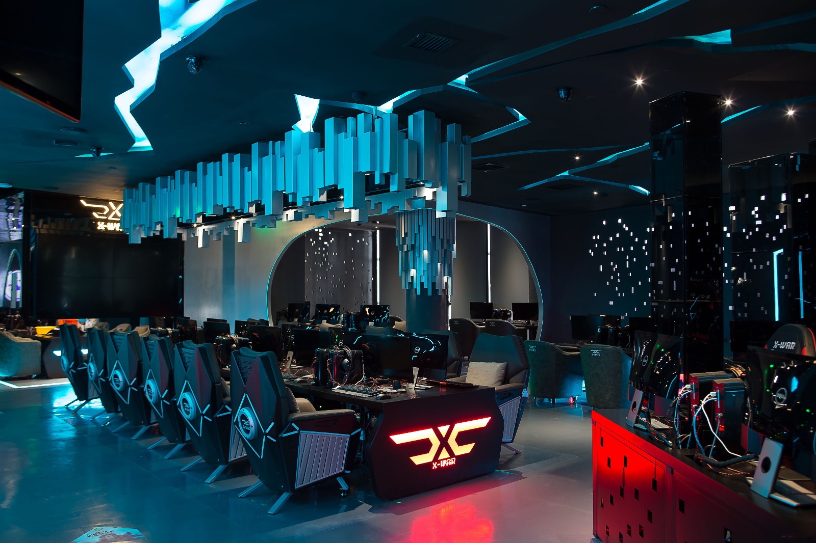 普陀區(qū)現(xiàn)代科技風(fēng)格網(wǎng)吧裝修設(shè)計(jì)-第6張圖片-上海古都建筑設(shè)計(jì)集團(tuán) 普陀區(qū)現(xiàn)代科技風(fēng)格網(wǎng)吧裝修設(shè)計(jì)-第6張圖片-上海古都建筑設(shè)計(jì)集團(tuán)