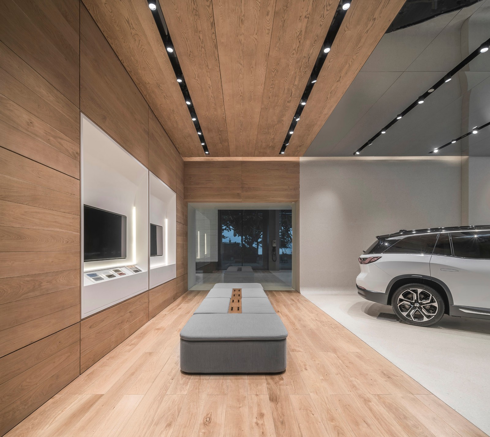 現代簡約4S店展廳裝修設計-第4張圖片-上海古都建筑設計集團