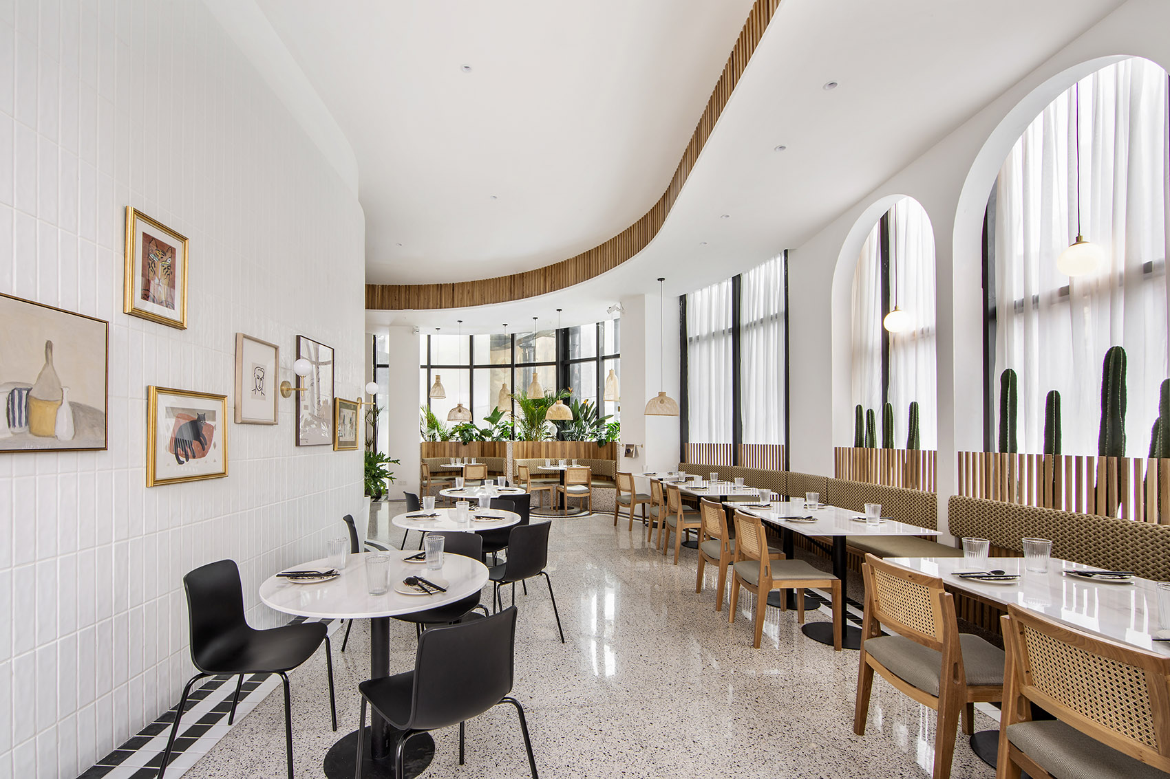 簡(jiǎn)約風(fēng)格美食店裝修設(shè)計(jì)-第2張圖片-上海古都建筑設(shè)計(jì)集團(tuán)