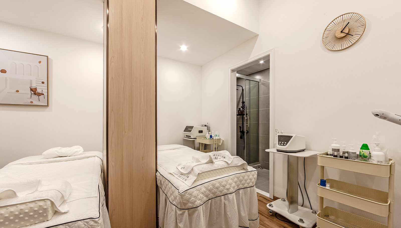 日式簡約美容院裝修設計-第1張圖片-上海古都建筑設計集團 日式簡約美容院裝修設計-第1張圖片-上海古都建筑設計集團