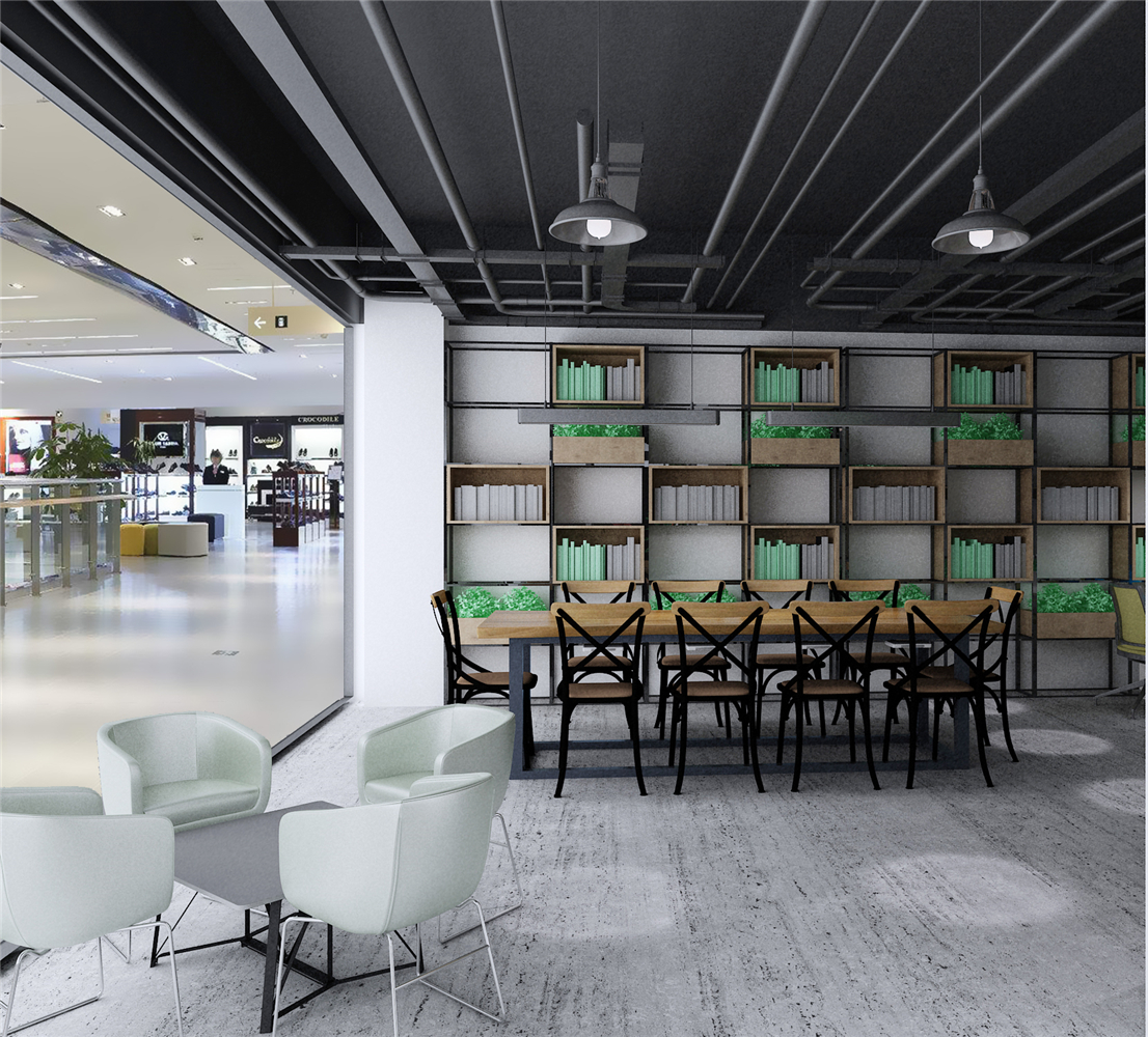 工業(yè)風服裝店裝修設(shè)計-第2張圖片-上海古都建筑設(shè)計集團 工業(yè)風服裝店裝修設(shè)計-第2張圖片-上海古都建筑設(shè)計集團