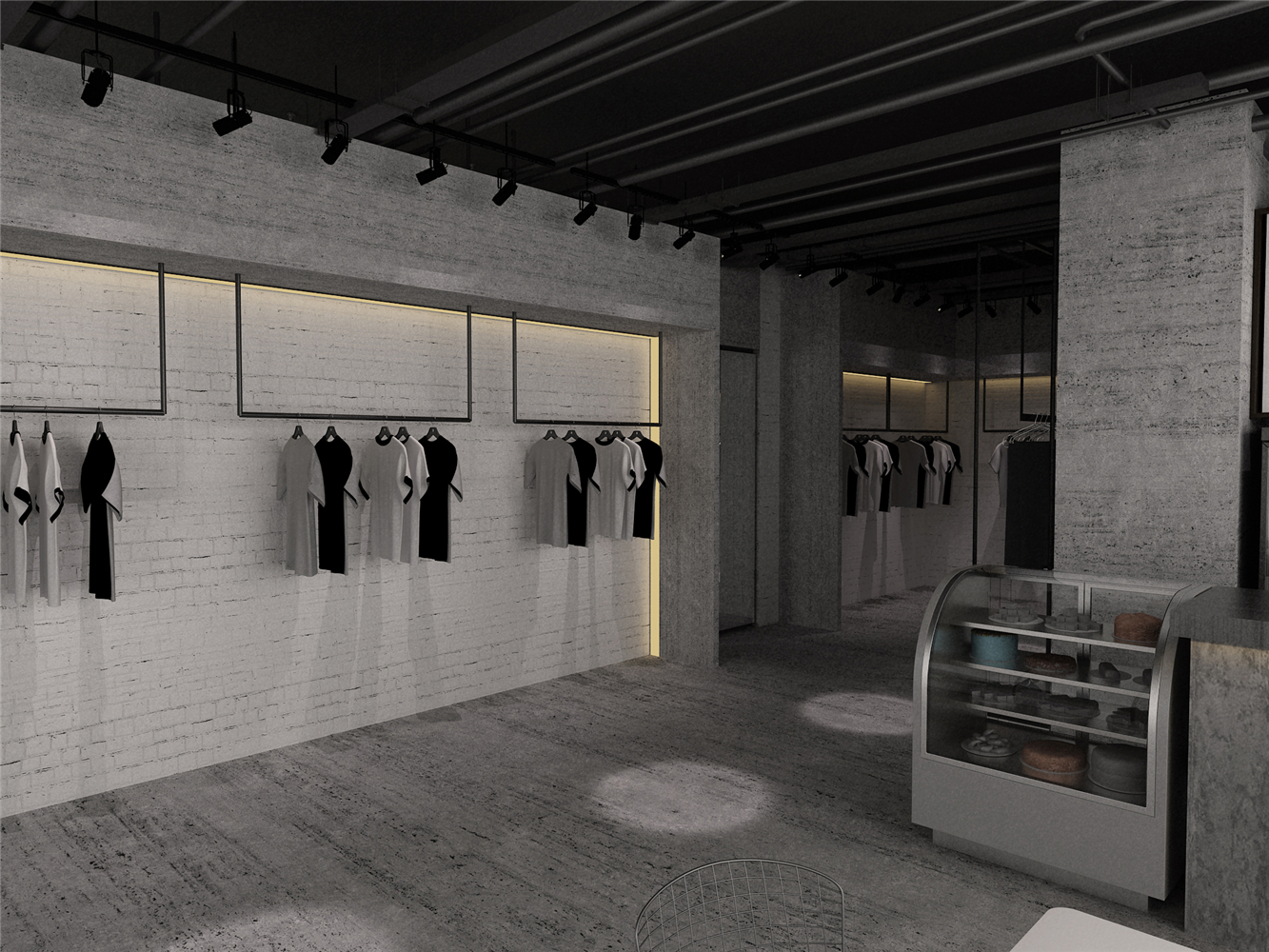 工業(yè)風服裝店裝修設(shè)計-第4張圖片-上海古都建筑設(shè)計集團 工業(yè)風服裝店裝修設(shè)計-第4張圖片-上海古都建筑設(shè)計集團