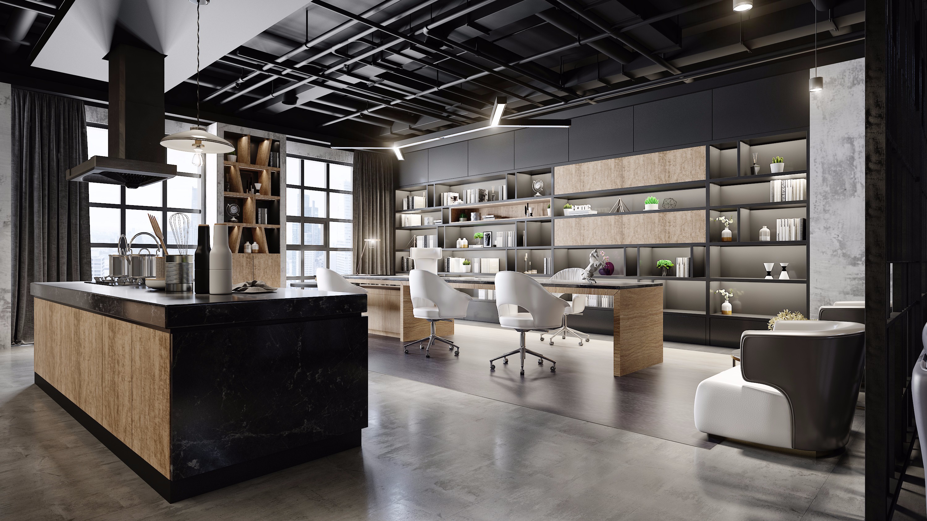 工業(yè)風(fēng)辦公室休閑區(qū)裝修設(shè)計-第1張圖片-上海古都建筑設(shè)計集團 工業(yè)風(fēng)辦公室休閑區(qū)裝修設(shè)計-第1張圖片-上海古都建筑設(shè)計集團