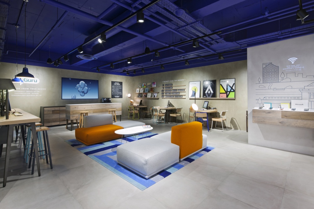 工業(yè)風(fēng)格手機(jī)店裝修設(shè)計-第2張圖片-上海古都建筑設(shè)計集團(tuán) 工業(yè)風(fēng)格手機(jī)店裝修設(shè)計-第2張圖片-上海古都建筑設(shè)計集團(tuán)