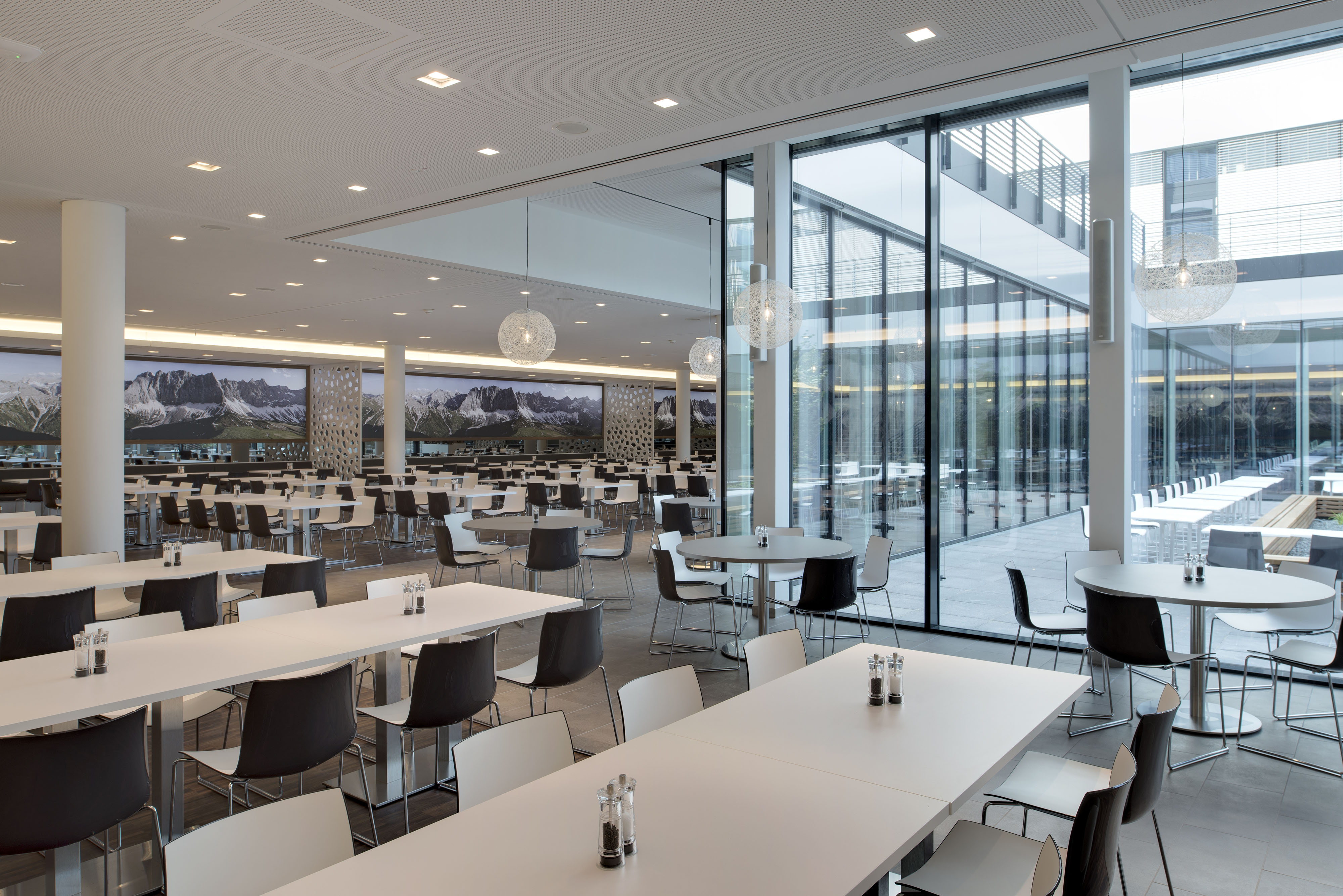 辦公樓食堂裝修設計效果圖-第2張圖片-上海古都建筑設計集團 辦公樓食堂裝修設計效果圖-第2張圖片-上海古都建筑設計集團