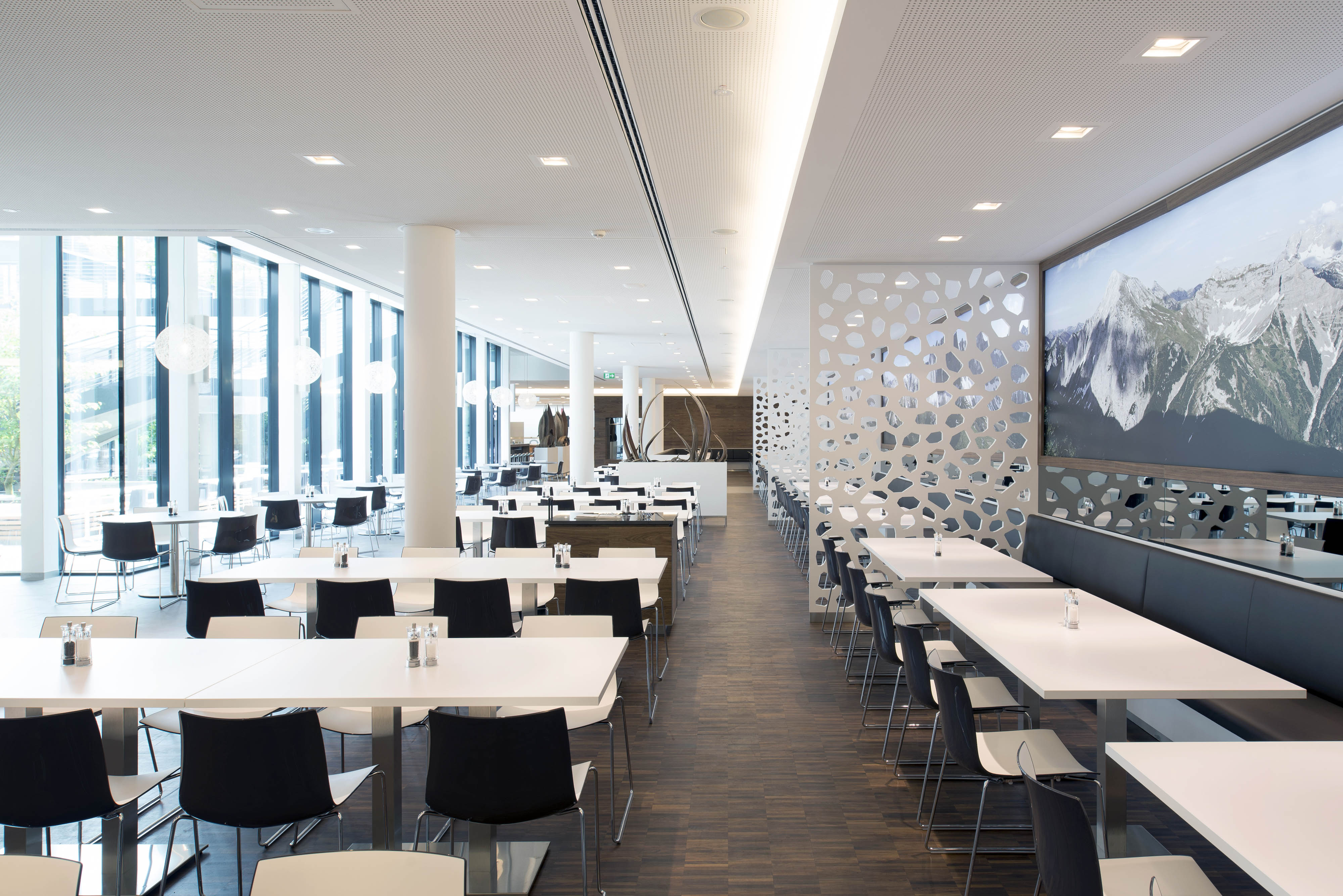 辦公樓食堂裝修設計效果圖-第5張圖片-上海古都建筑設計集團 辦公樓食堂裝修設計效果圖-第5張圖片-上海古都建筑設計集團