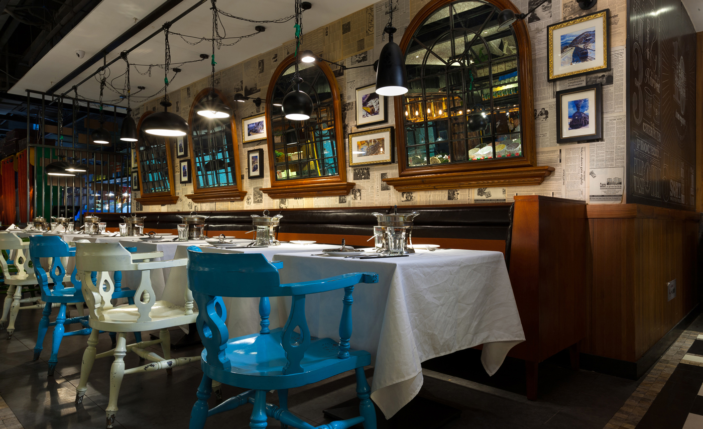 高檔海鮮自助餐廳裝修設(shè)計(jì)-第3張圖片-上海古都建筑設(shè)計(jì)集團(tuán)