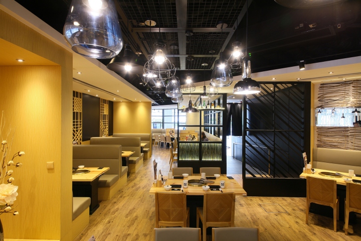 簡約日式燒烤店裝修設(shè)計-第5張圖片-上海古都建筑設(shè)計集團 簡約日式燒烤店裝修設(shè)計-第5張圖片-上海古都建筑設(shè)計集團