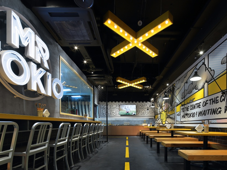 日式簡約快餐店裝修設計-第3張圖片-上海古都建筑設計集團