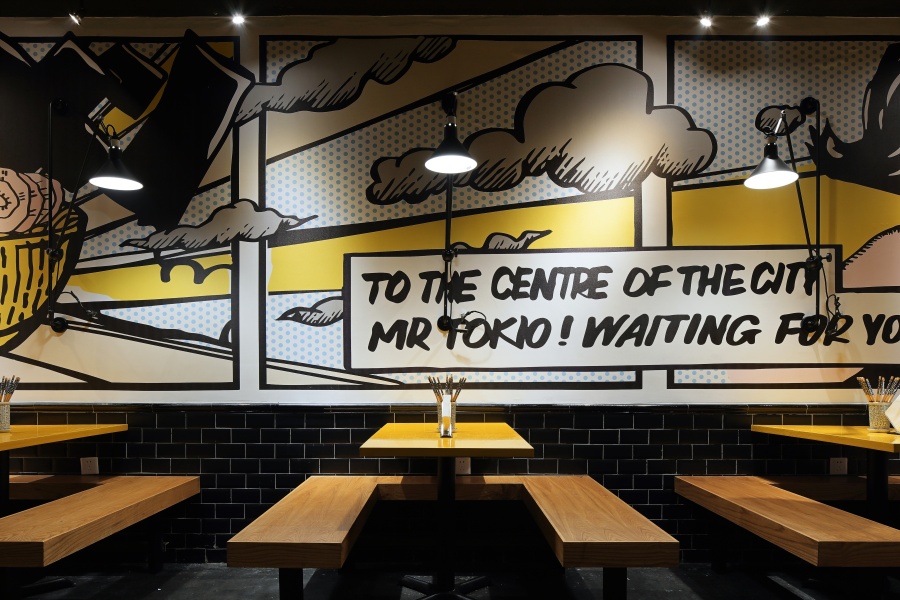 日式簡約快餐店裝修設計-第2張圖片-上海古都建筑設計集團