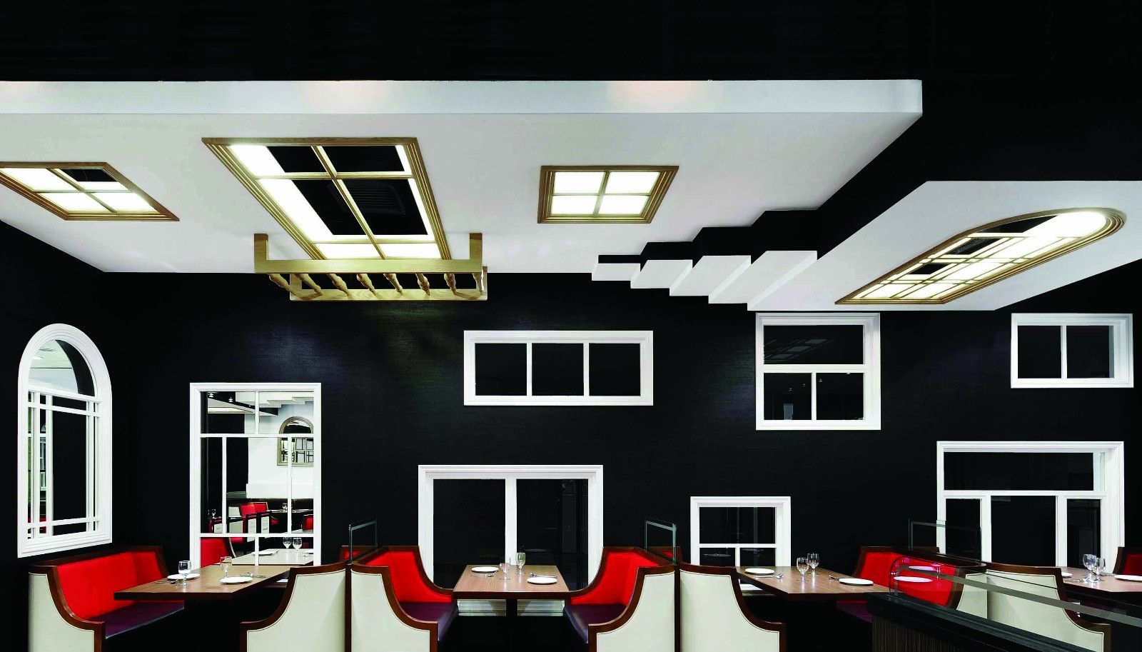 浦東新區(qū)法式時尚餐廳裝修設計-第1張圖片-上海古都建筑設計集團