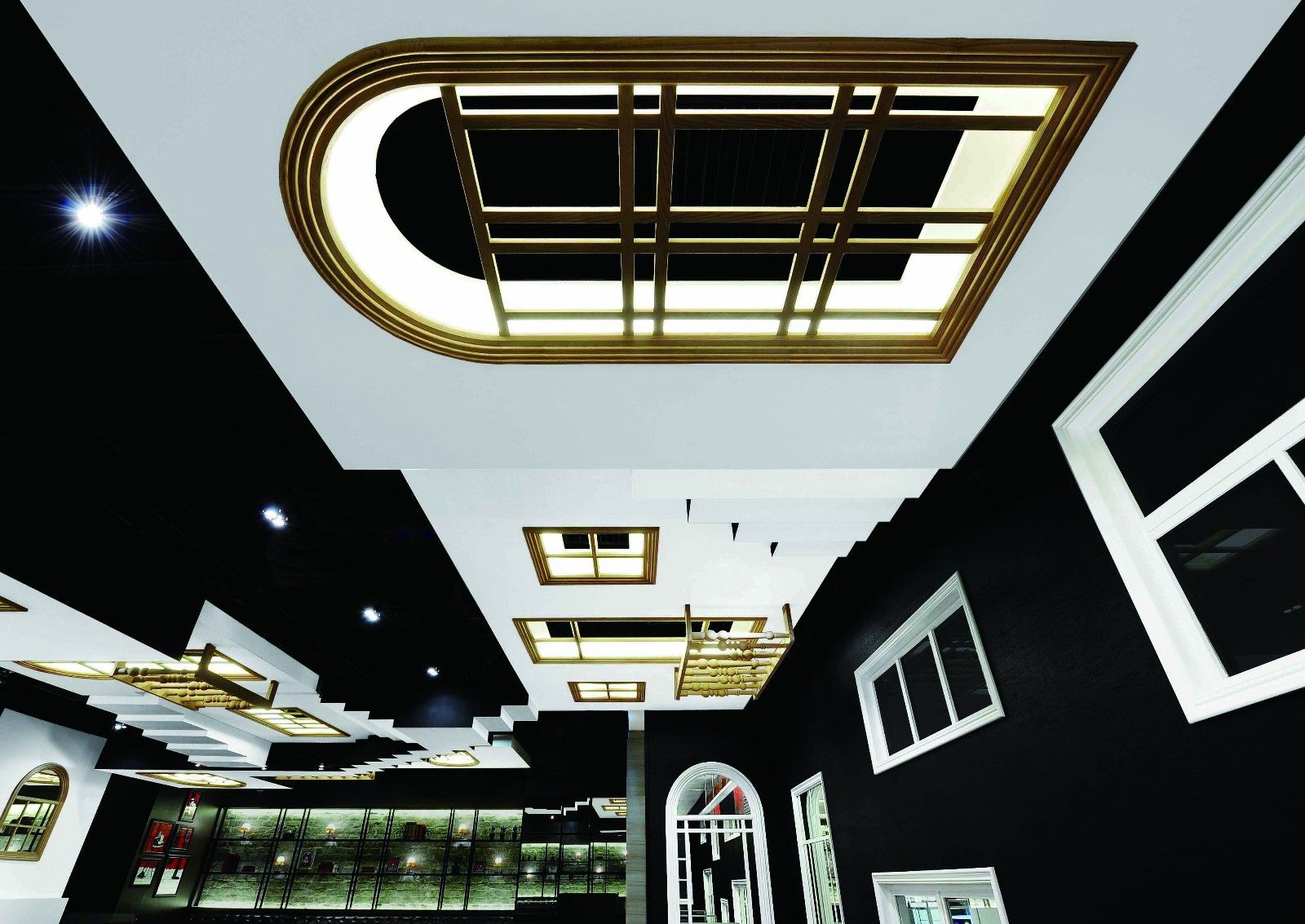 浦東新區(qū)法式時尚餐廳裝修設計-第3張圖片-上海古都建筑設計集團