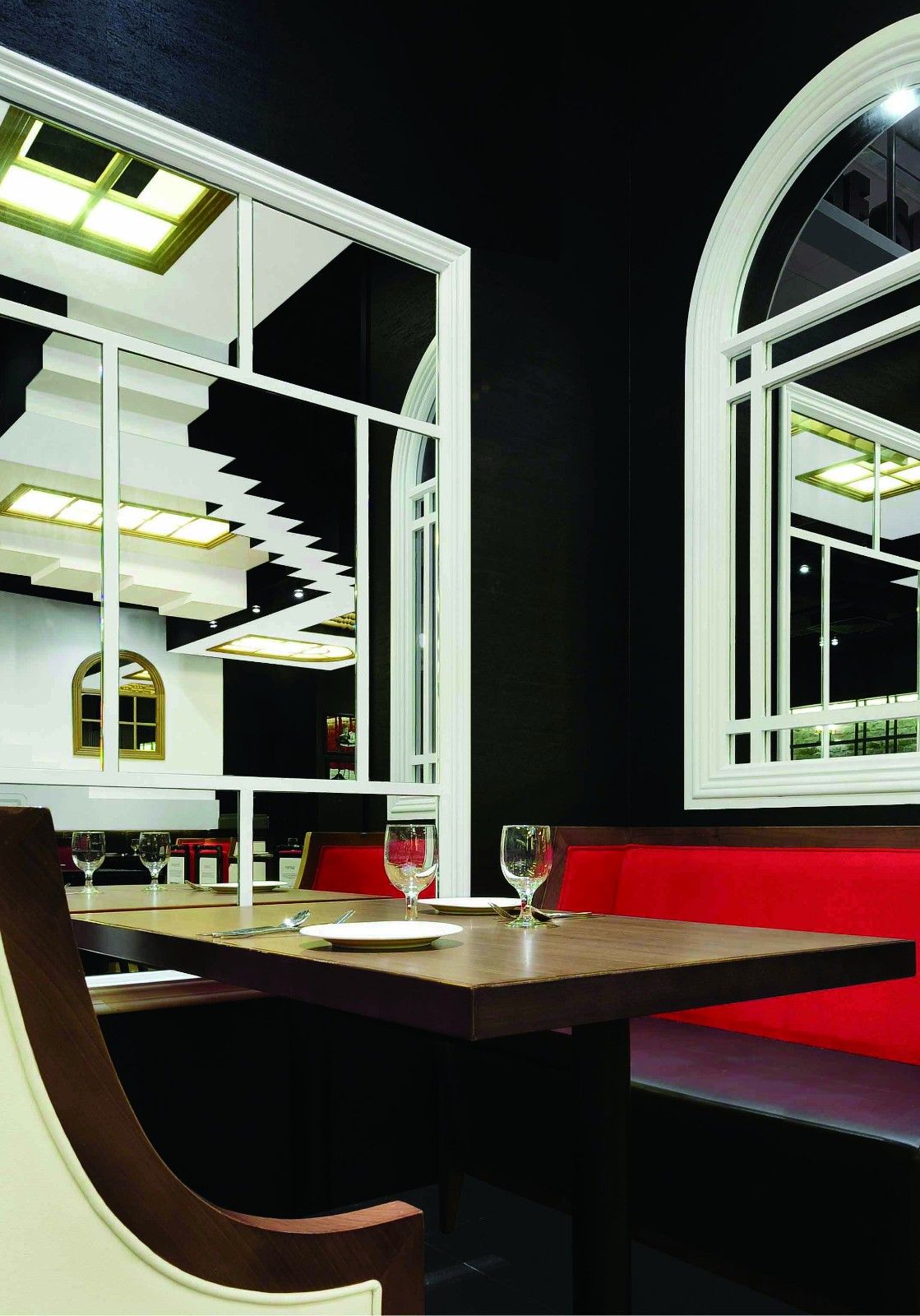 浦東新區(qū)法式時尚餐廳裝修設計-第2張圖片-上海古都建筑設計集團