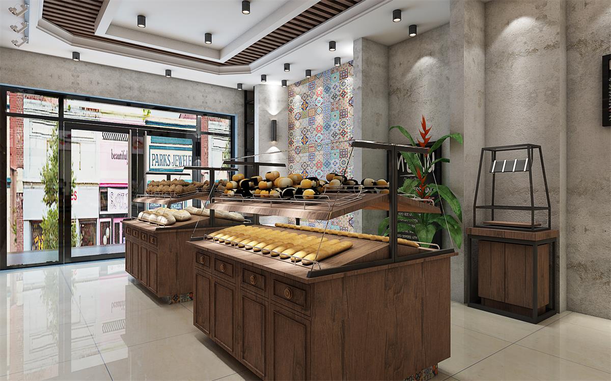 西式精品面包店裝修設(shè)計(jì)-第3張圖片-上海古都建筑設(shè)計(jì)集團(tuán) 西式精品面包店裝修設(shè)計(jì)-第3張圖片-上海古都建筑設(shè)計(jì)集團(tuán)