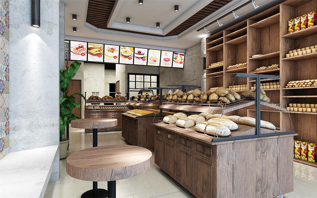 西式精品面包店裝修設(shè)計(jì)-第2張圖片-上海古都建筑設(shè)計(jì)集團(tuán) 西式精品面包店裝修設(shè)計(jì)-第2張圖片-上海古都建筑設(shè)計(jì)集團(tuán)