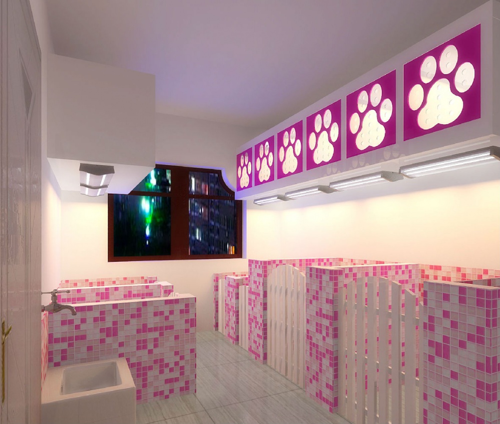 粉色可愛系寵物一體店裝修設(shè)計(jì)-第4張圖片-上海古都建筑設(shè)計(jì)集團(tuán) 粉色可愛系寵物一體店裝修設(shè)計(jì)-第4張圖片-上海古都建筑設(shè)計(jì)集團(tuán)