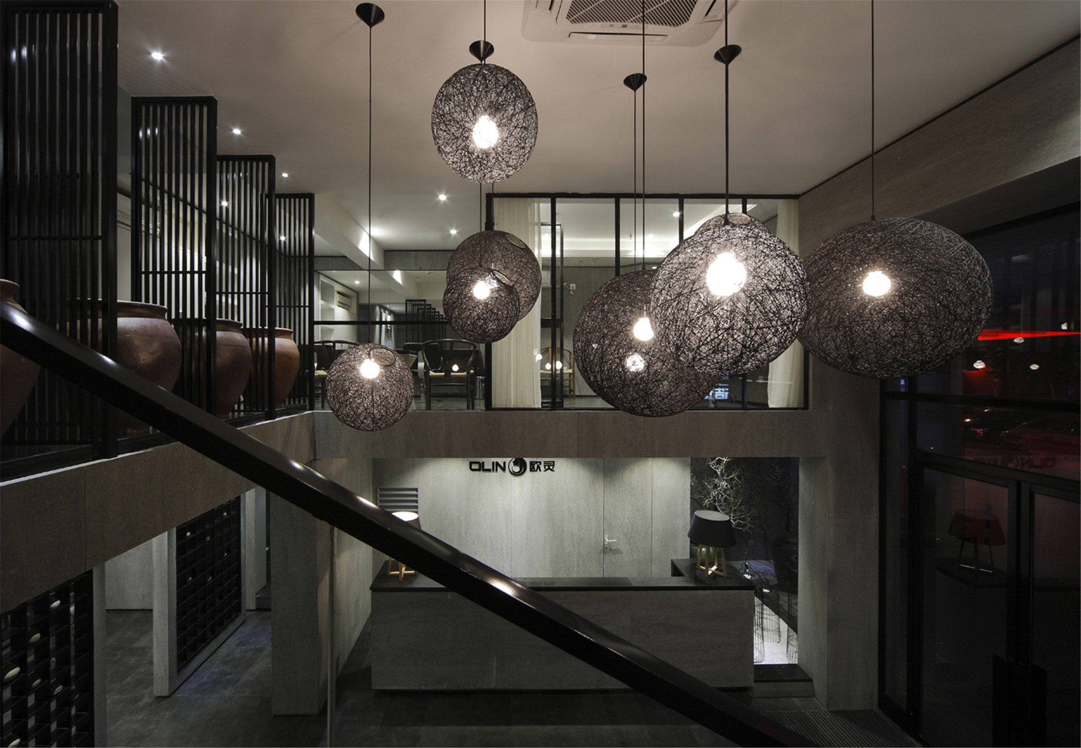 復式風格理發(fā)店裝修設(shè)計-第3張圖片-上海古都建筑設(shè)計集團 復式風格理發(fā)店裝修設(shè)計-第3張圖片-上海古都建筑設(shè)計集團