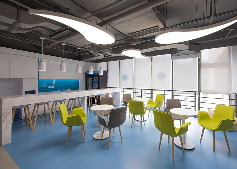 網(wǎng)絡(luò)科技公司辦公室裝修設(shè)計圖片-第3張圖片-上海古都建筑設(shè)計集團(tuán)