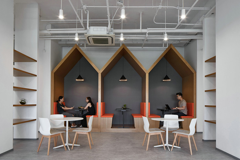 上海楊浦辦公室裝修660平米空間辦公室效果-第1張圖片-上海古都建筑設(shè)計集團(tuán)