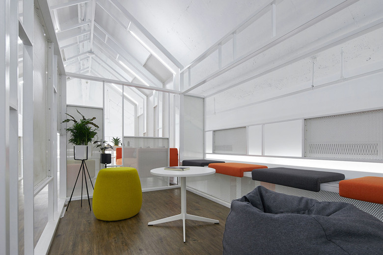 上海楊浦辦公室裝修660平米空間辦公室效果-第4張圖片-上海古都建筑設(shè)計集團(tuán)