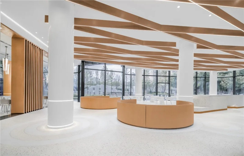 1200平品位咖啡廳裝修效果圖-第3張圖片-上海古都建筑設計集團