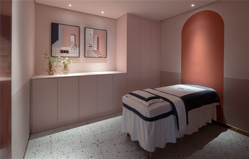 2000平米佳悅美容院裝修設(shè)計效果圖-第5張圖片-上海古都建筑設(shè)計集團(tuán)