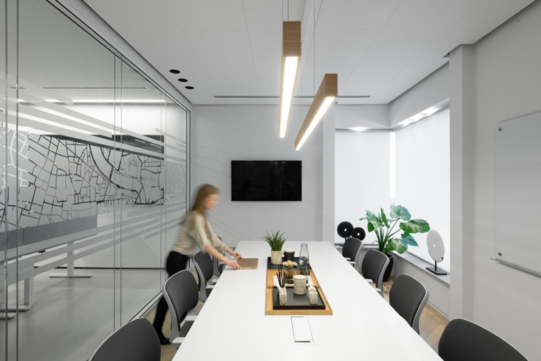 無線科技企業(yè)辦公室裝修設計圖-第4張圖片-上海古都建筑設計集團