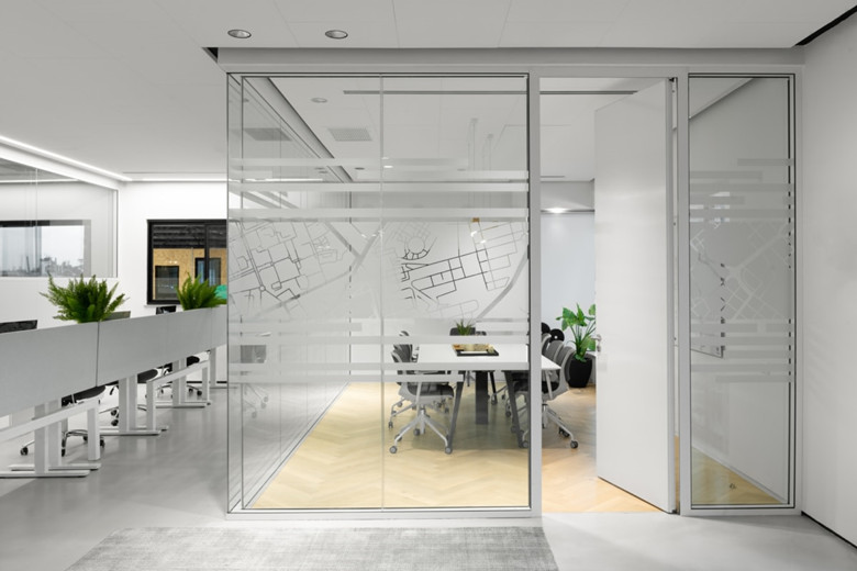 無線科技企業(yè)辦公室裝修設計圖-第5張圖片-上海古都建筑設計集團