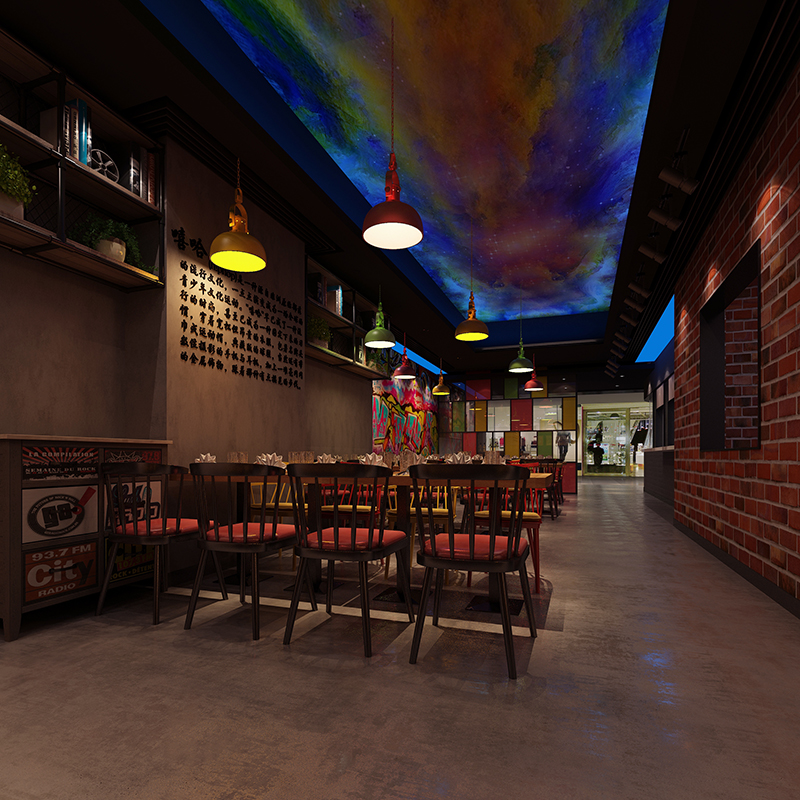 中式風格包子鋪裝修設(shè)計效果-第2張圖片-上海古都建筑設(shè)計集團 中式風格包子鋪裝修設(shè)計效果-第2張圖片-上海古都建筑設(shè)計集團