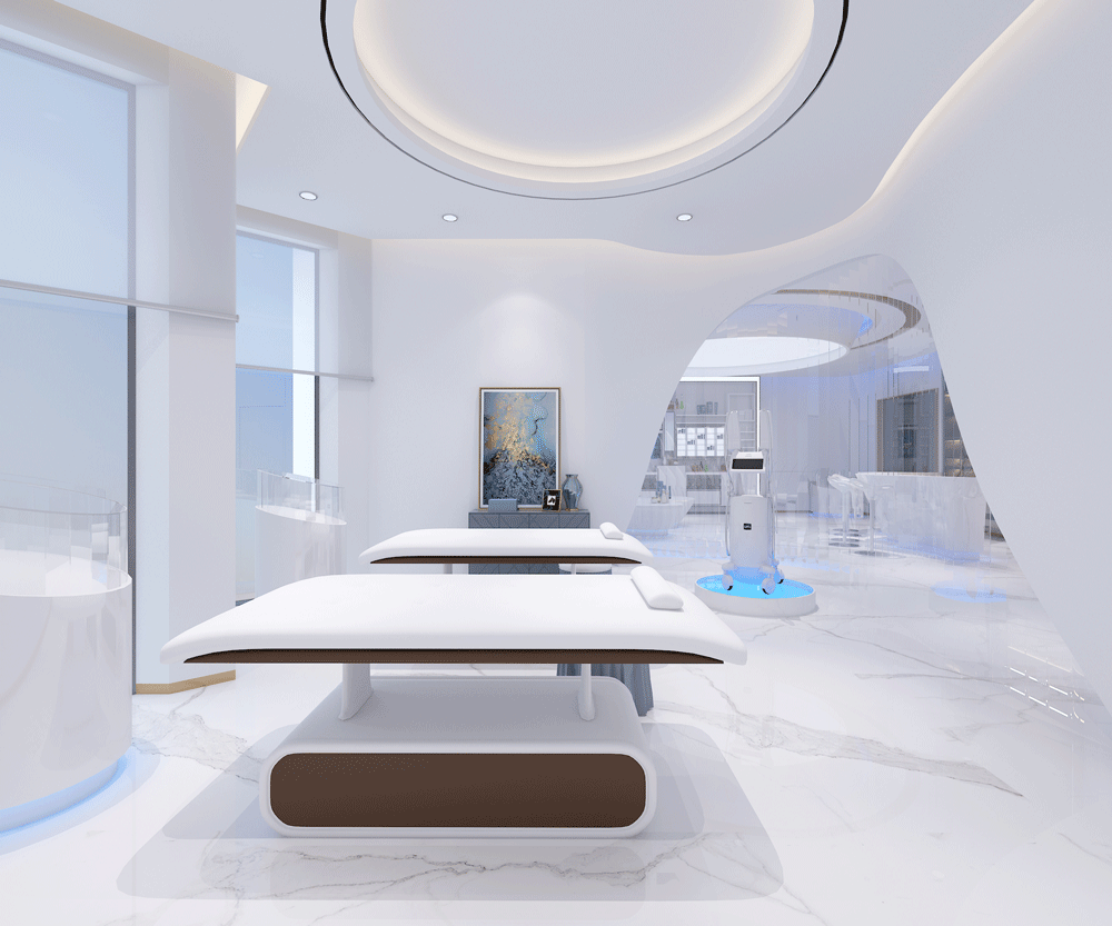 徐匯漕河涇320平方美容休閑場所設(shè)計效果-第3張圖片-上海古都建筑設(shè)計集團(tuán)