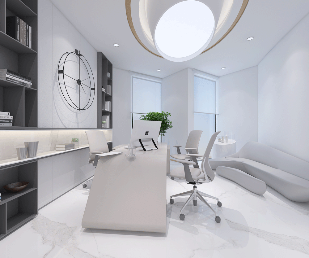 徐匯漕河涇320平方美容休閑場所設(shè)計效果-第4張圖片-上海古都建筑設(shè)計集團(tuán)