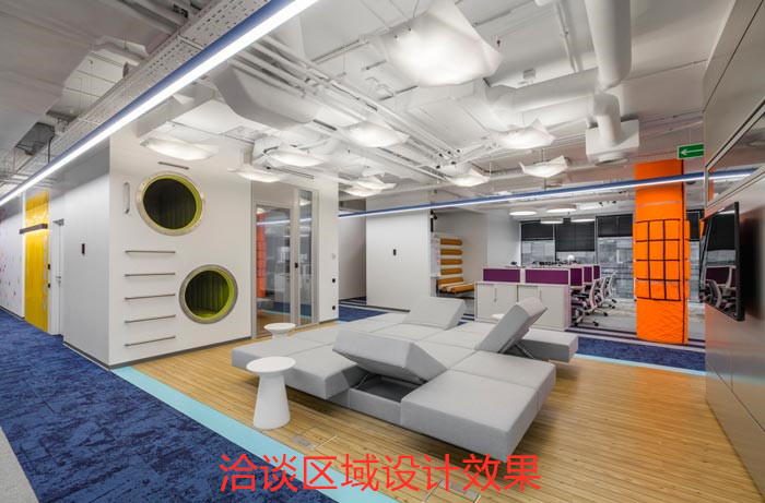 5050平米品牌營銷策劃公司辦公室裝修設(shè)計方案-第3張圖片-上海古都建筑設(shè)計集團