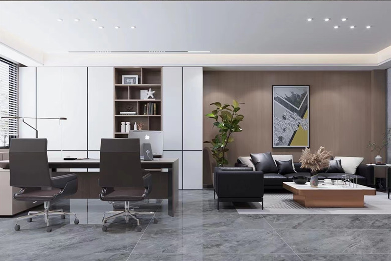 1100平現(xiàn)代風格科技公司辦公空間設計-第1張圖片-上海古都建筑設計集團