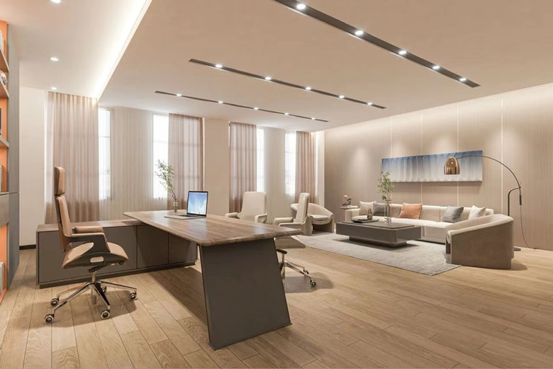 1100平現(xiàn)代風格科技公司辦公空間設計-第3張圖片-上海古都建筑設計集團