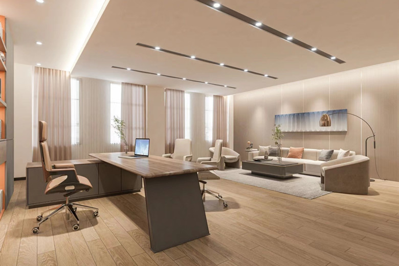 1100平現(xiàn)代風格科技公司辦公空間設計-第5張圖片-上海古都建筑設計集團