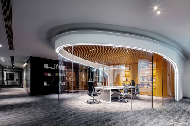 2000平不同的旋律辦公空間設計方案-第2張圖片-上海古都建筑設計集團