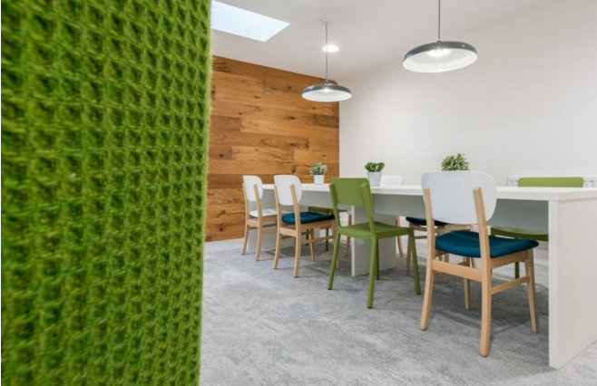 開放式大海主題辦公室設(shè)計效果-第3張圖片-上海古都建筑設(shè)計集團