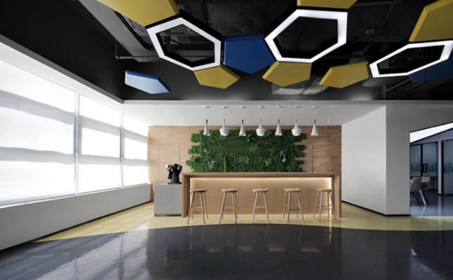 980平米電子公司辦公空間設計效果-第4張圖片-上海古都建筑設計集團