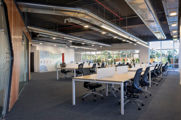 寶山3200平米制造公司辦公空間設(shè)計-第3張圖片-上海古都建筑設(shè)計集團(tuán)