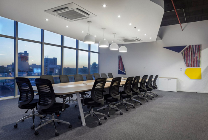 寶山3200平米制造公司辦公空間設(shè)計-第5張圖片-上海古都建筑設(shè)計集團(tuán)